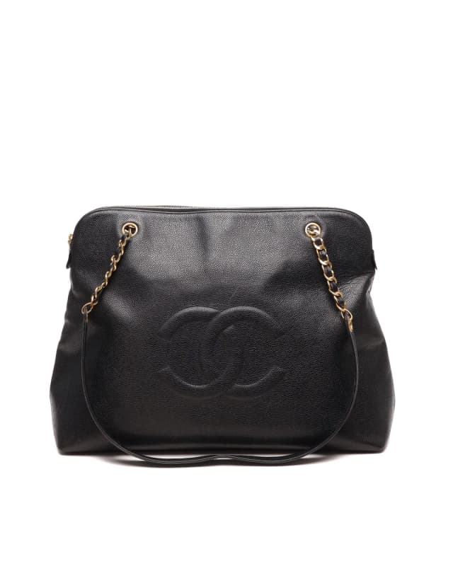 Chanel Coco Mark Caviar Tote Bag in Caviar leather from A Retro Tale, photo 1 of 1
