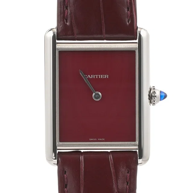 Cartier Watch Tank Must LM in Leather from The Reluxe, photo 1 of 1
