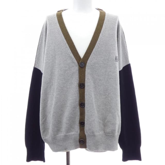 Loewe Anagram Cardigan Gray in Grey from The Reluxe, photo 1 of 1