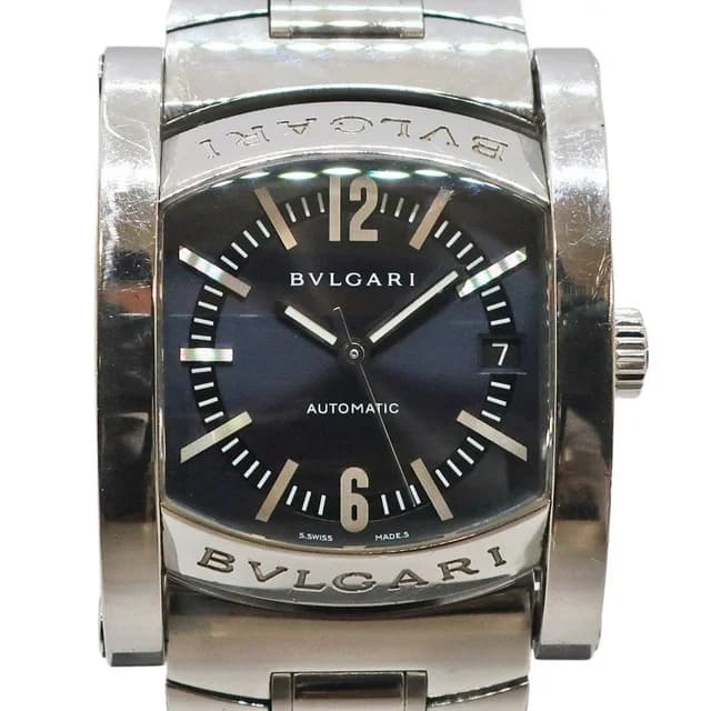Bvlgari Heaven Assioma SS Blue Gray Automatic Watch in Blue from The Reluxe, photo 1 of 1
