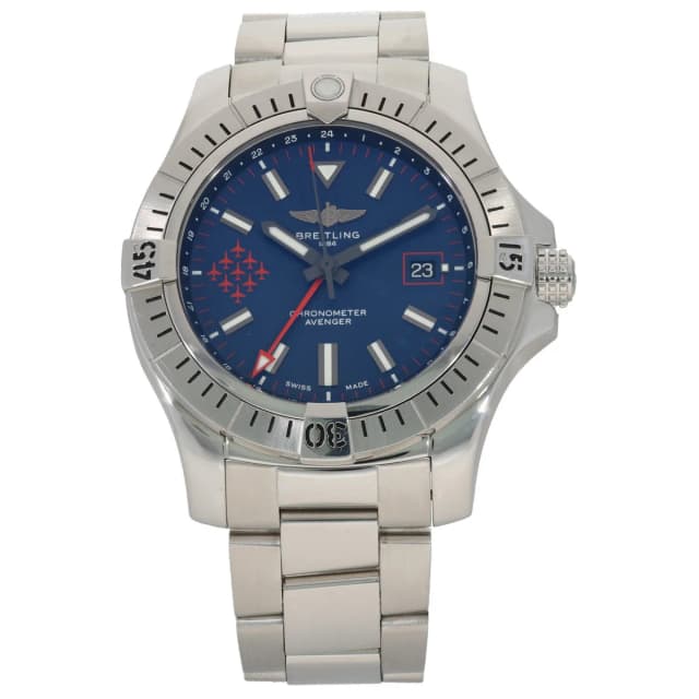 Breitling Avenger A32395 45mm Stainless Steel Watch from H&T, photo 1 of 1