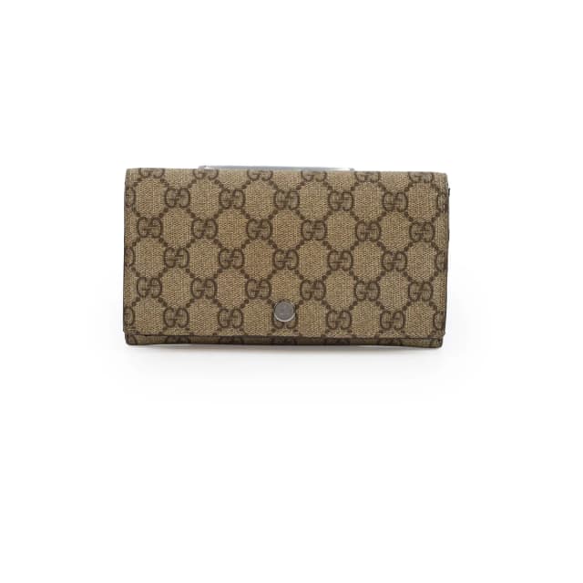 Gucci GG Supreme Canvas Continental Wallet Monogram in Canvas from The Purse Affair, photo 1 of 1