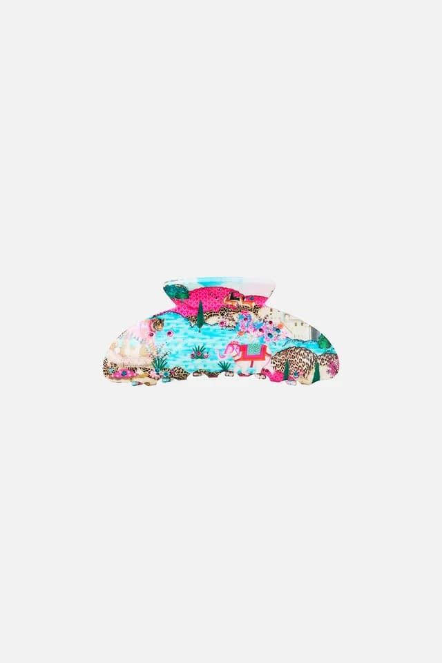 Camilla eBoutique LARGE HAIR CLAW CLIP MINIATURE MOMENTS, image 1 of 1 from CAMILLA