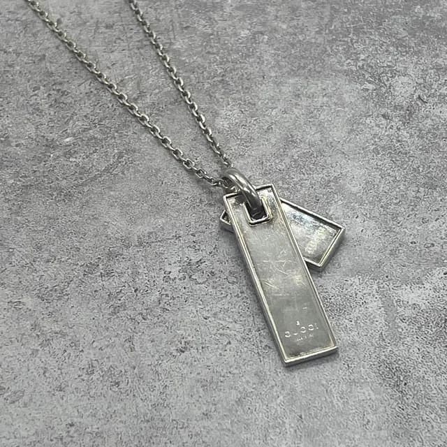 Gucci Double Plate Chain Necklace from The Reluxe, photo 1 of 1