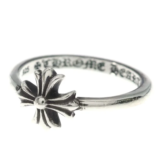 Chrome Hearts Bubblegum CH Pls CH Plastic Sling Silver Ring in Silver from The Reluxe, photo 1 of 1