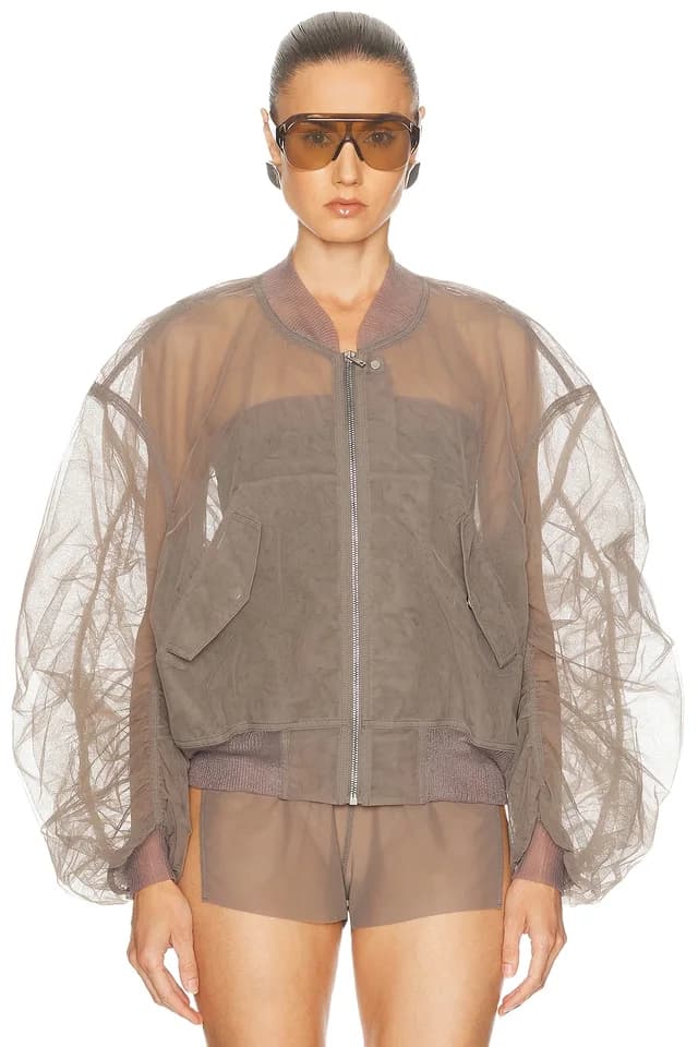 Rick Owens Secchia Flight Jacket, image 1 of 1 from FWRD