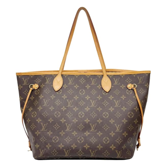 Louis Vuitton Neverfull MM Monogram Canvas Tote Bag Brown in Brown Coated canvas from Dallas Designer Handbags, photo 1 of 1