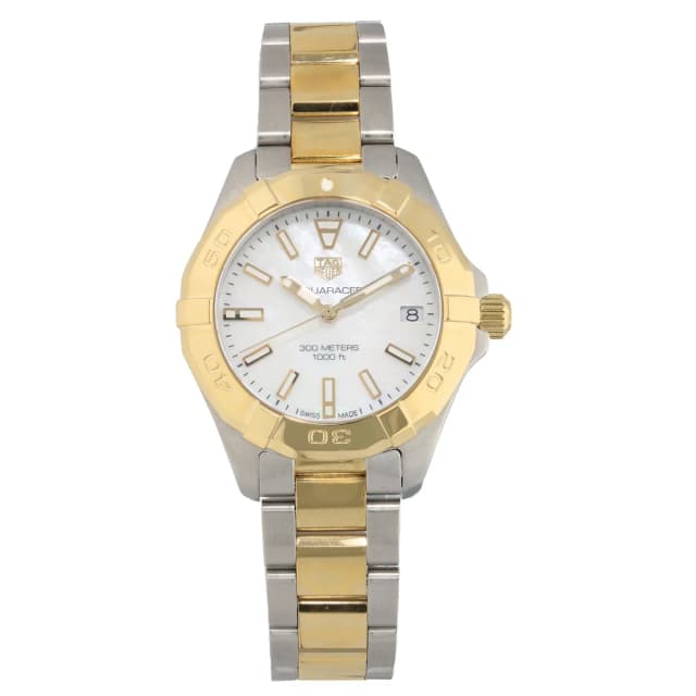 TAG Heuer Aquaracer WBD1320 32mm Bi-Colour Watch from H&T, photo 1 of 1