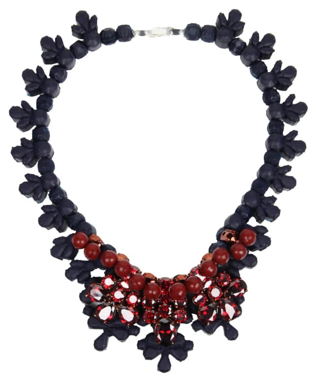 Ek Thongprasert Picadilly Necklace, Blue & Garnet, image 1 of 1 from Cultstatus