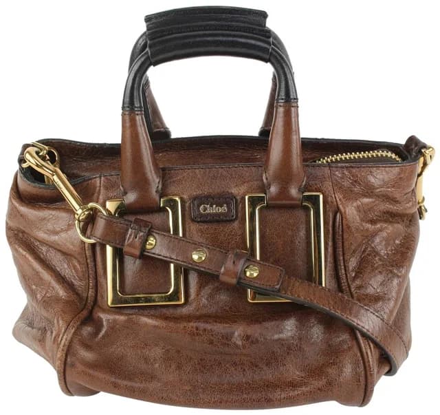 Chloé Brown Leather Ethel 2way Tote Bag in Brown Leather from Bagriculture, photo 1 of 1