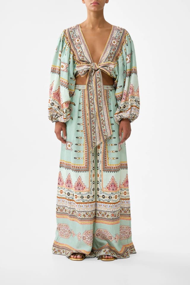Camilla eBoutique TUCK FRONT PANT LEGEND HAS IT, image 1 of 1 from CAMILLA