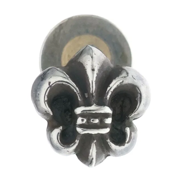 Chrome Hearts CO BS Flr BS Flare Stud Earrings Silver in Silver from The Reluxe, photo 1 of 1