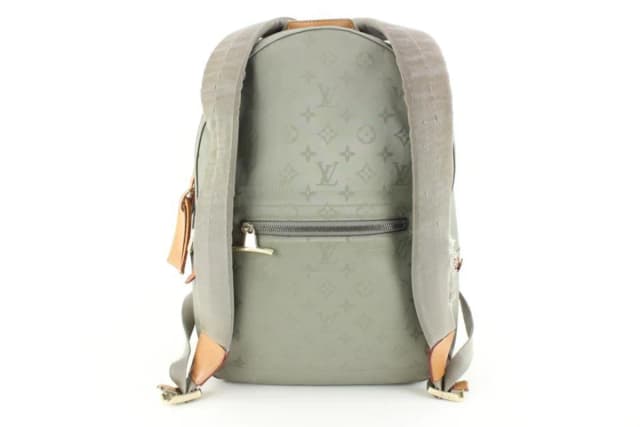 Louis Vuitton Limited Grey Titanium Backpack PM in Grey Leather from Bagriculture, photo 1 of 1