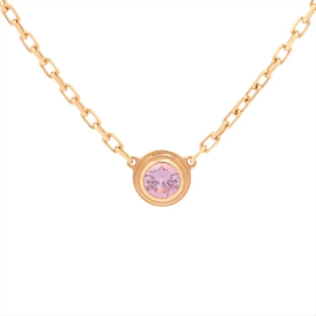 Cartier D'amour Pink Sapphire Necklace in Pink from The Purse Affair, photo 1 of 1