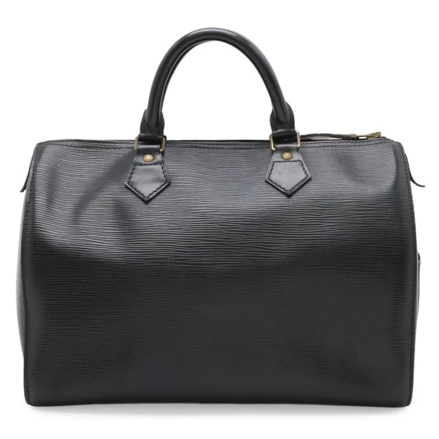 Louis Vuitton Epi Speedy 30 Boston Bag Leather Noir Black in Black Leather from The Reluxe, photo 1 of 1