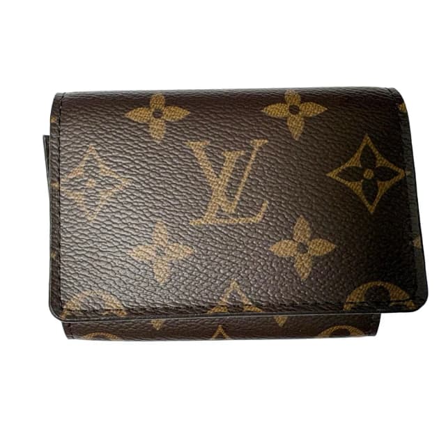 Louis Vuitton Envelope Business Card Holder Monogram Case Canvas Brown Boys' in Brown Canvas from The Reluxe, photo 1 of 1
