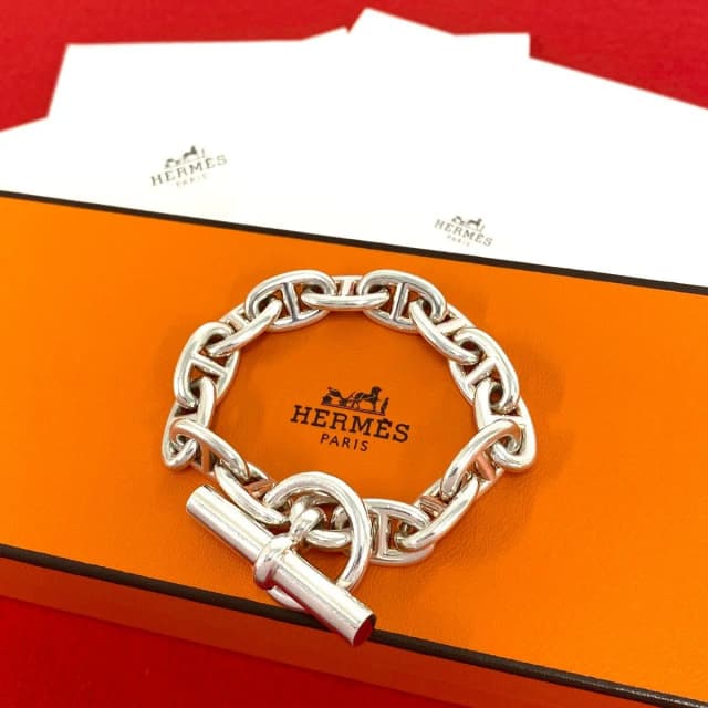 Hermès Chaine D'Ancre MM Bracelet 925 Sterling Silver in Silver from The Reluxe, photo 1 of 1