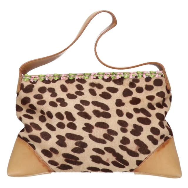 Dolce & Gabbana Calf Hair Leopard Leather Handbag in Leather from The Reluxe, photo 1 of 1