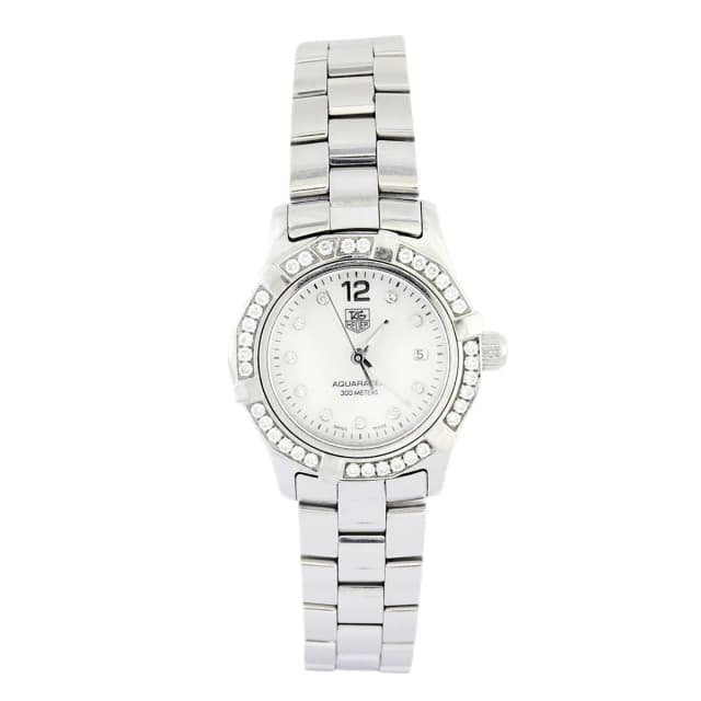 TAG Heuer Aquaracer 27mm Diamond Watch from Luxe.It.Fwd, photo 1 of 1