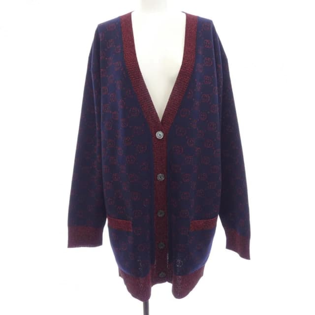Gucci Cardigan Navy in Navy from The Reluxe, photo 1 of 1