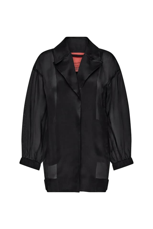 MANNING CARTELL Organza Bomber in BLACK, image 1 of 1 from Manning Cartell