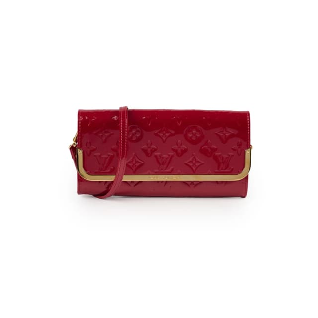 Louis Vuitton Rossmore MM Clutch Red Vernis in Red Leather from The Purse Affair, photo 1 of 1