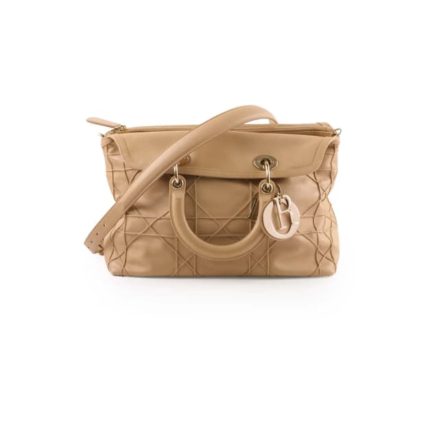Dior Granville Bag Beige in Beige Leather from The Purse Affair, photo 1 of 1
