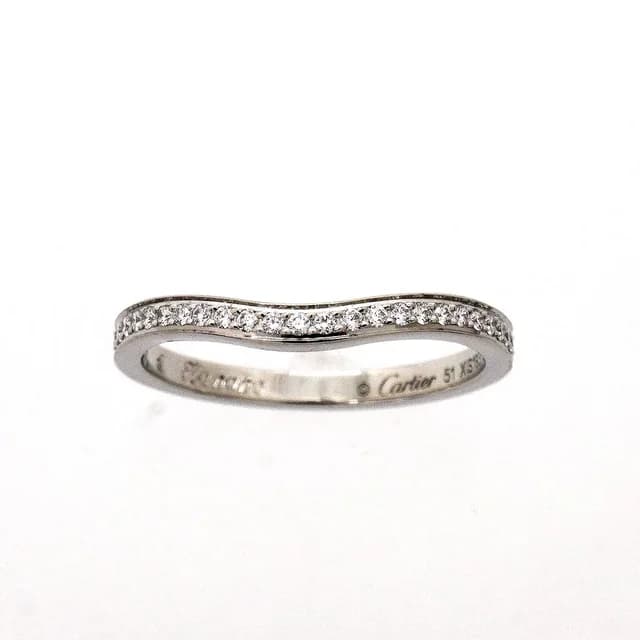 Cartier Ring Ballerina Platinum Diamond from The Reluxe, photo 1 of 1