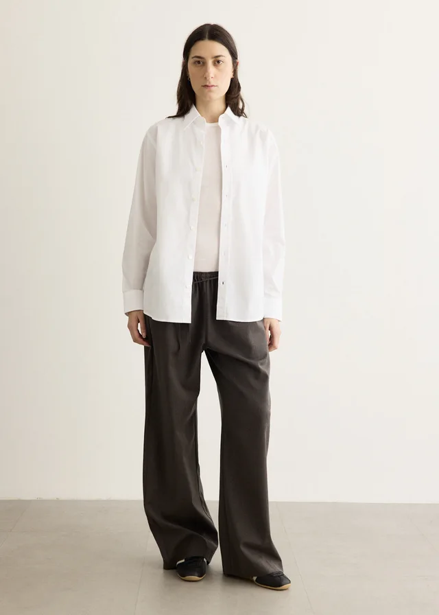 A.P.C. Poplin Shirt in AAB WHITE, image 1 of 1 from Incu