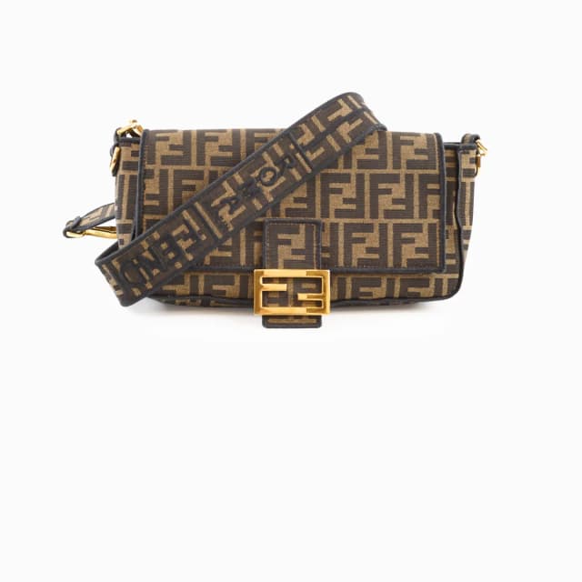 Fendi Medium Baguette Zucca in Canvas from The Purse Affair, photo 1 of 1