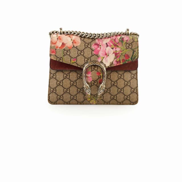 Gucci Blooms Mini Dionysus in Suede from The Purse Affair, photo 1 of 1