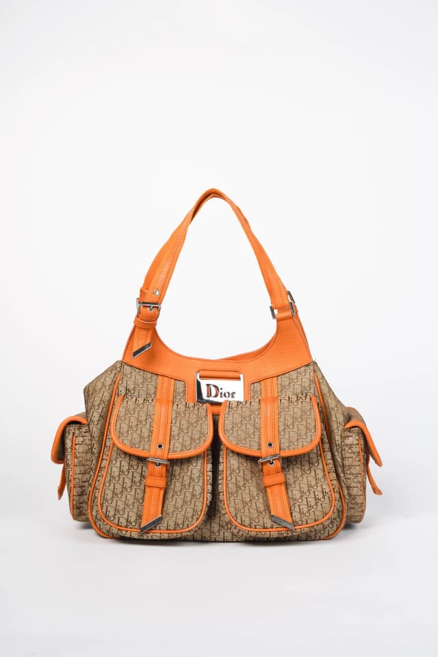 2000s Christian Dior Monogram Cargo Shoulder Bag in Coated canvas from Break Archive, photo 1 of 1