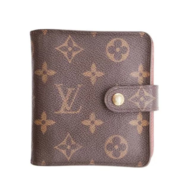 Louis Vuitton Monogram Compact Zip Wallet Bifold Brown in Brown from The Reluxe, photo 1 of 1