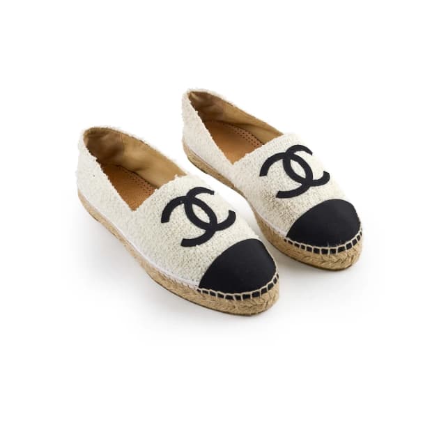 Chanel Espadrilles White Size 40 in White from The Purse Affair, photo 1 of 1