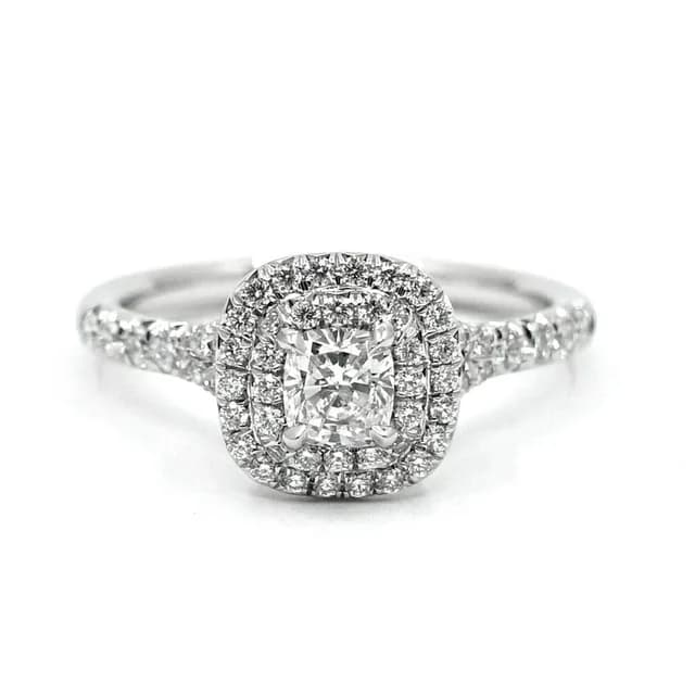 Tiffany & Co. Soleste Ring Platinum Diamond from The Reluxe, photo 1 of 1
