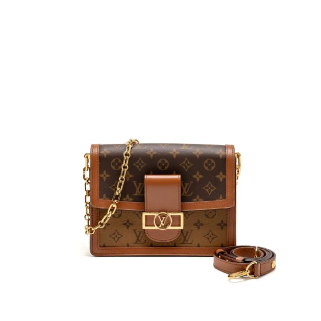 Louis Vuitton Dauphine MM Monogram/ Reverse Canvas GHW in Canvas from EMIER, photo 1 of 1
