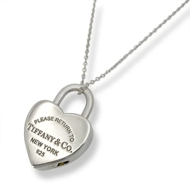 Return to Tiffany Heart Lock Necklace from The Reluxe, photo 1 of 1