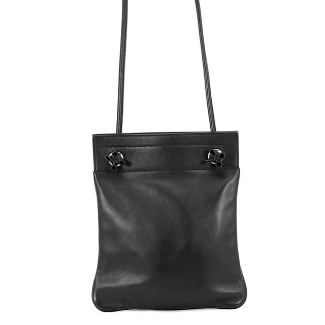 Hermès Sac Aline Black Swift Leather Size Mini in Black Swift leather from GALLERY RARE, photo 1 of 1