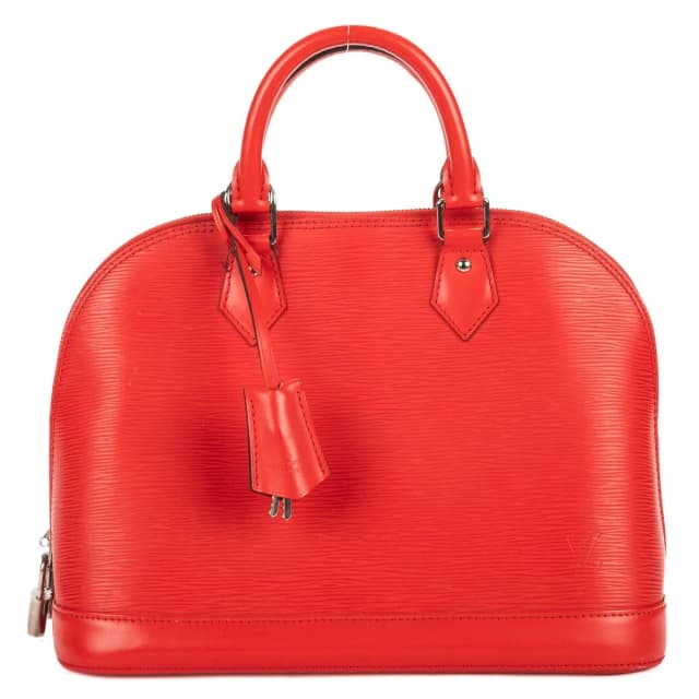 Louis Vuitton Alma Red Epi Handbag in Red from The Reluxe, photo 1 of 1