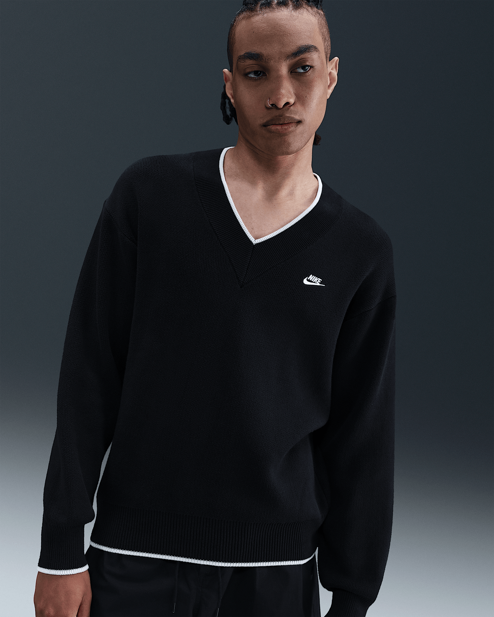 Nike Sportswear Club in Black/Sail/White, image 1 of 1 from Nike