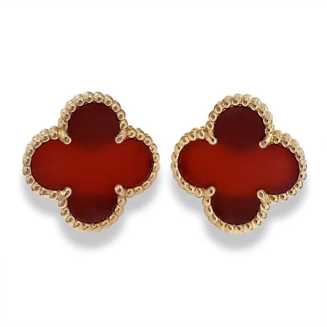 Van Cleef & Arpels Vintage Alhambra Earrings from The Reluxe, photo 1 of 1