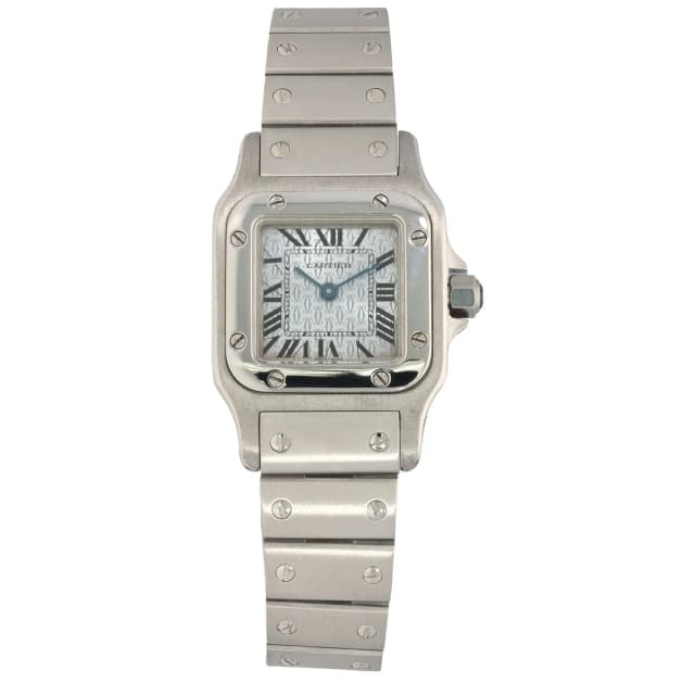 Cartier Santos 1565 24mm Stainless Steel Watch from H&T, photo 1 of 1