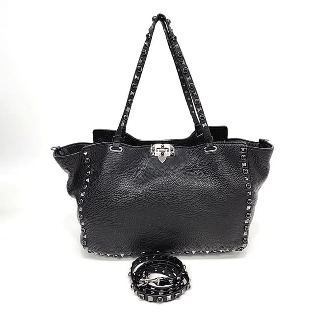 Valentino Rockstud Tote with Shoulder Bag from GUGUS, photo 1 of 1