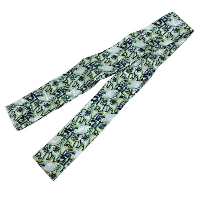Dior Scarf Twill Silk White Christian in White Silk from The Reluxe, photo 1 of 1