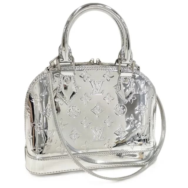 Louis Vuitton 2-Way Shoulder Bag Alma BB Monogram Miroir Silver in Silver from The Reluxe, photo 1 of 1