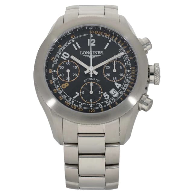 Longines GrandeVitesse L3.635.4 41mm Stainless Steel Watch from H&T, photo 1 of 1
