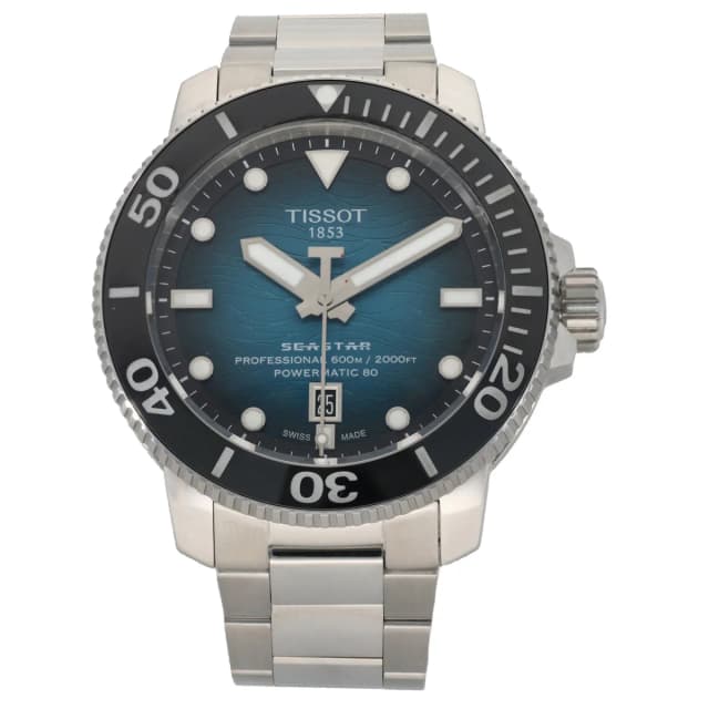 Tissot Seastar T120607 A 46mm Stainless Steel Watch from H&T, photo 1 of 1