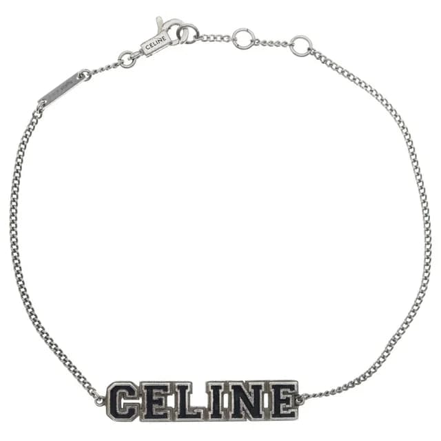 Celine Universite Bracelet Silver Chain in Silver from The Reluxe, photo 1 of 1