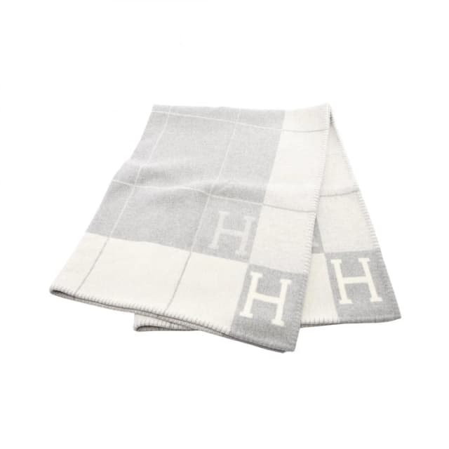 Hermès Plaid Avalon 3 Wool Blanket in Wool from The Reluxe, photo 1 of 1