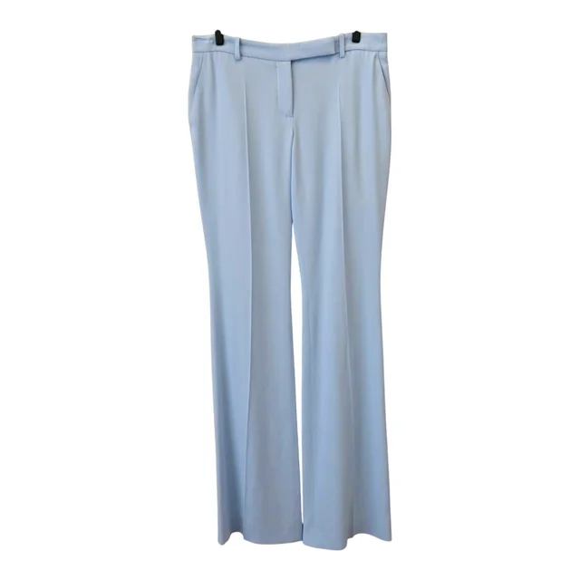Alexander McQueen Light Blue Tailored Trousers in Blue from Clotheshorse Anonymous, photo 1 of 1